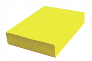 Бумага для офисной техники цветная (пачки), ф. А4, жёлтый, Ж-4, 75-80 гр/м2, 500л