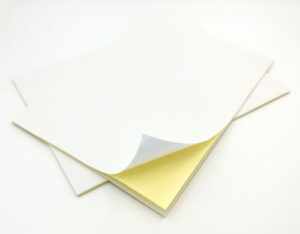 Бумага самокл. ADCOAT gloss coated AK ф.430*610(200л) с просечкой (Турция)