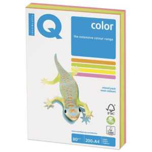 Бумага цв А4 80 IQ/Color RB03 Mix Trend 250 (5цветов)