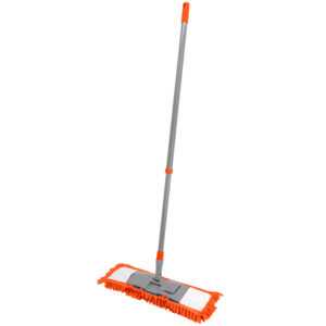 Швабра OfficeClean 303056 Professional телеск.ручка 120см. пласт.флаунд.40 см, насадка ворс